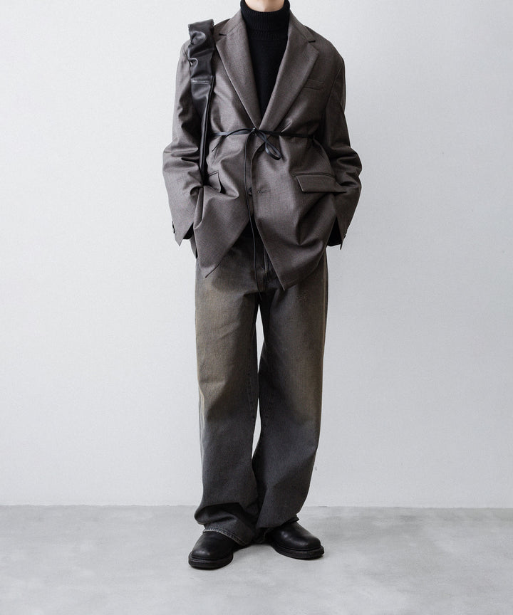 ssstein(シュタイン)のLOOSE DENIM JEANS - GREYの公式通販サイトsession福岡セレクトショップ