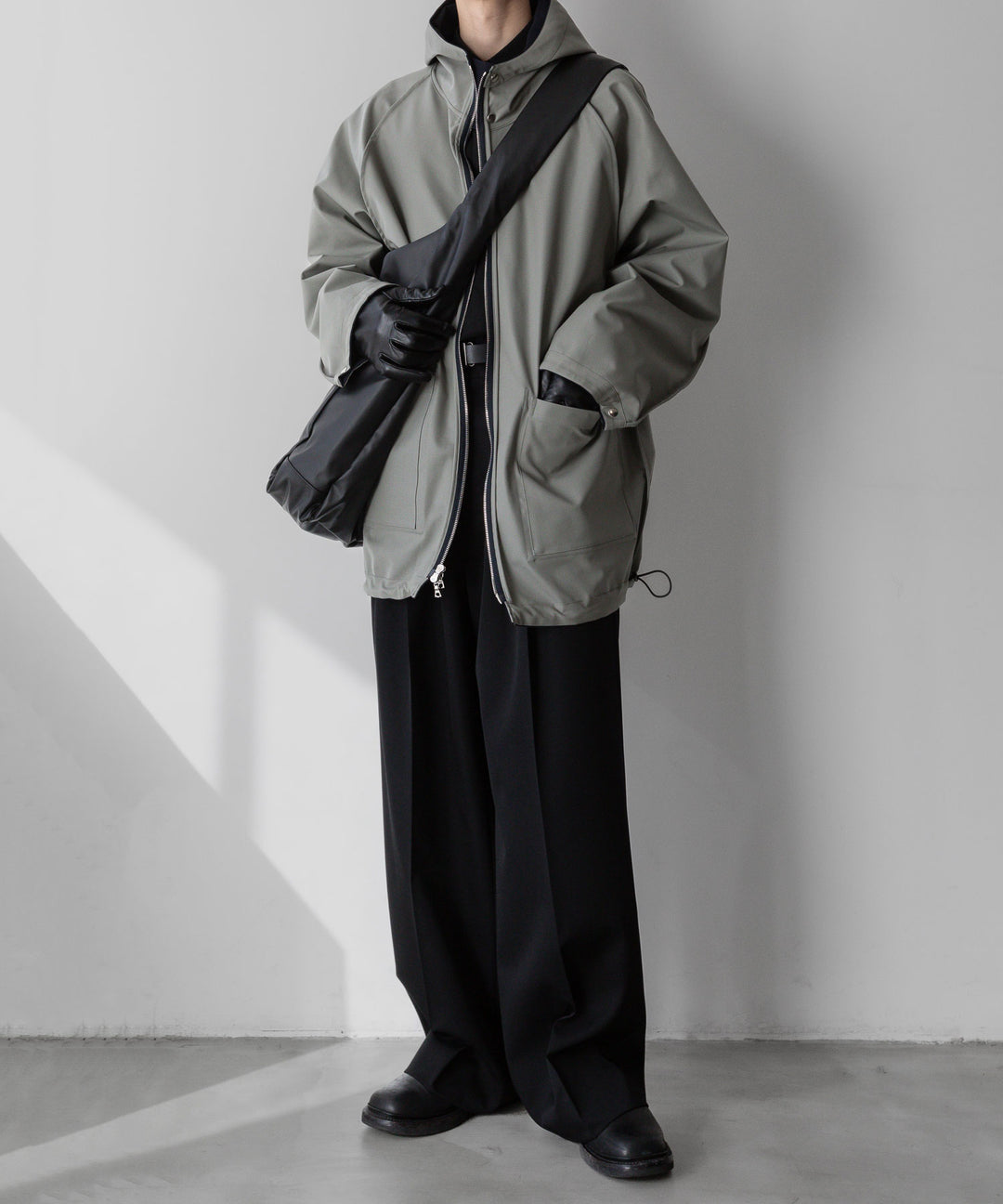【stein】シュタイン24ss REVERSIBLE HOODED COAT - DARK NAVY sessionセッション福岡セレクトショップ 公式通販サイト