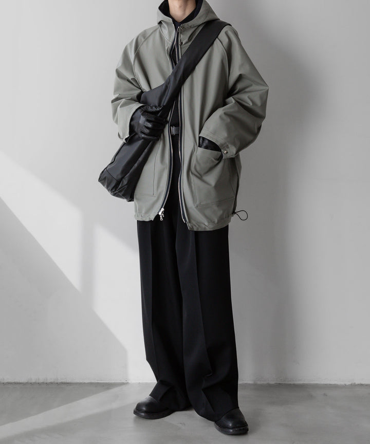 stein(シュタイン)の24SSコレクションSHOULDER BAGのBLACK(COATING) sessionセッション福岡セレクトショップ 公式通販サイト
