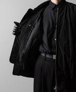 画像をギャラリービューアに読み込む, ssstein(シュタイン)のWINDPROOF NYLON OVERSIZED FLIGHT JACKET - BLACKの公式通販サイトsession福岡セレクトショップ
