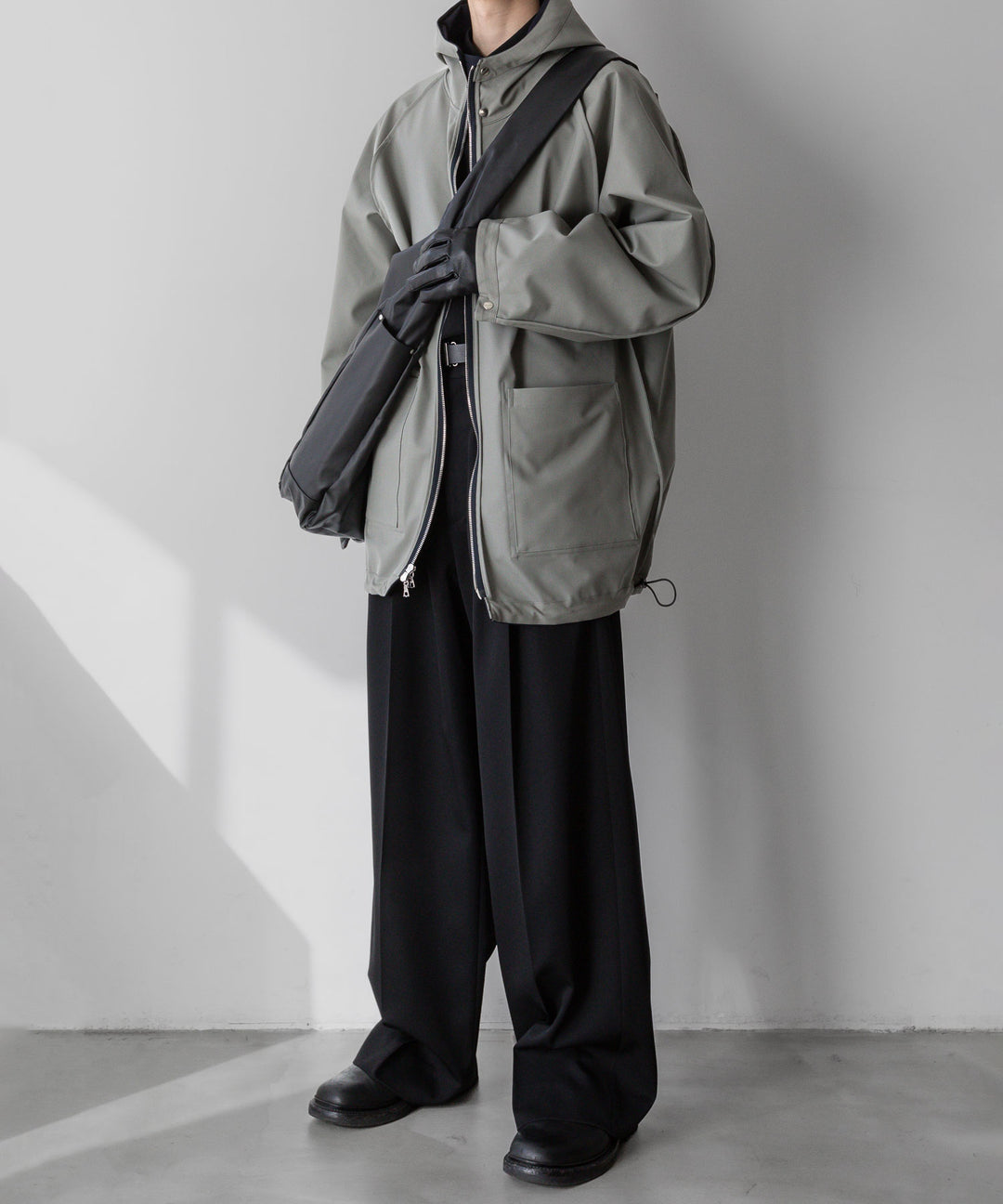 【stein】シュタイン24ss REVERSIBLE HOODED COAT - DARK NAVY sessionセッション福岡セレクトショップ 公式通販サイト