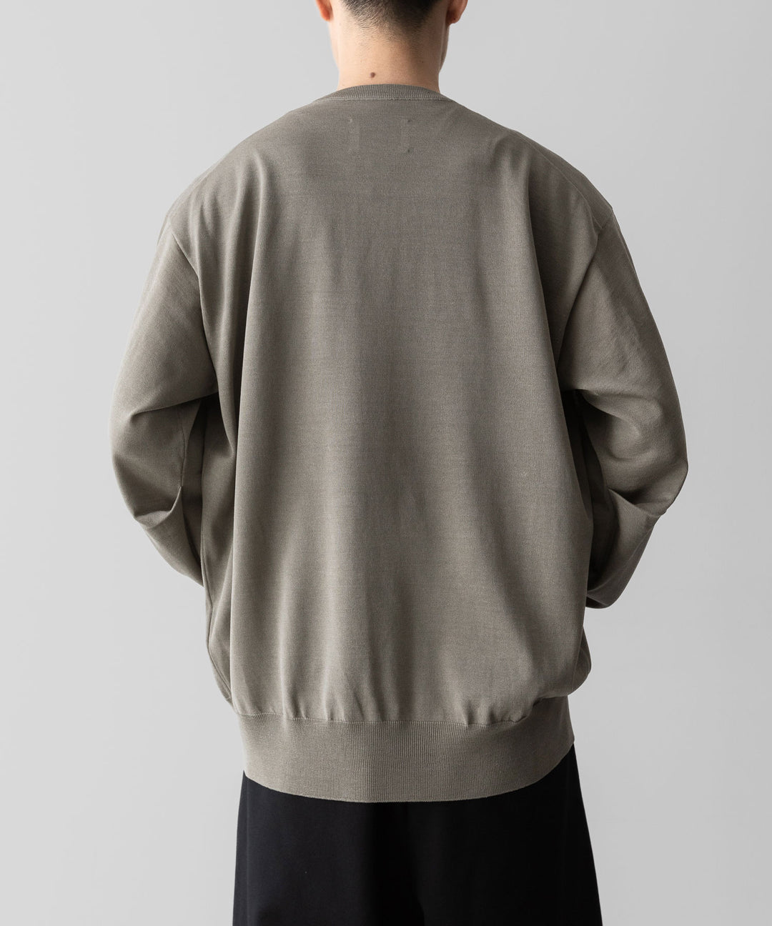 ssstein(シュタイン)のWOOL SILK KNIT TUCKED LS - GREIGEの公式通販サイトsession福岡セレクトショップ