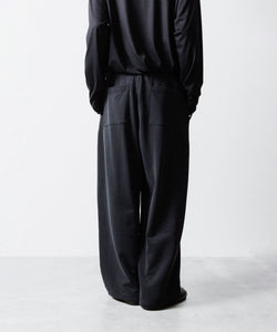 KANEMASA PHIL.】28G CUPRO EASY PANTS - BLACK | 公式通販サイト