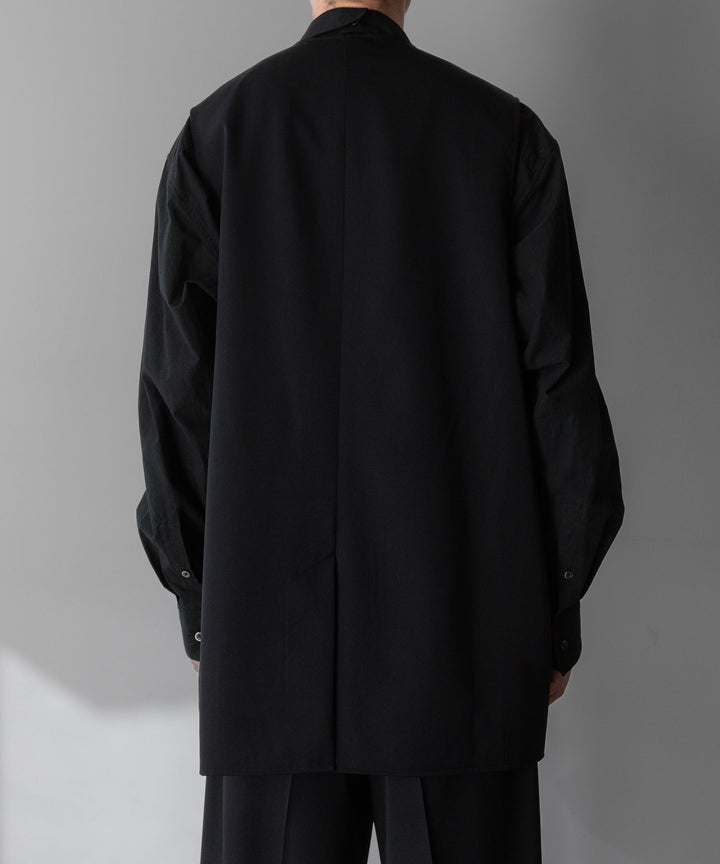 stein(シュタイン)の24SSコレクションOVERSIZED MULTI POCKET VESTのBLACK sessionセッション福岡セレクトショップ 公式通販サイト