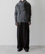 画像をギャラリービューアに読み込む, VEIN ヴェインのSHAGGY KNIT DRIVERS JACKET - X.GRAYの公式通販サイトsession福岡セレクトショップ
