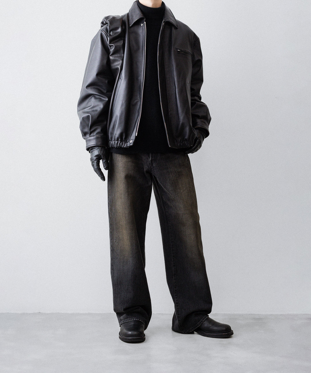 ssstein(シュタイン)のLOOSE DENIM JEANS - BLACKの公式通販サイトsession福岡セレクトショップ