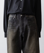 画像をギャラリービューアに読み込む, ssstein(シュタイン)のLOOSE DENIM JEANS - BLACKの公式通販サイトsession福岡セレクトショップ
