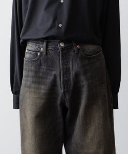 ssstein / シュタイン】LOOSE DENIM JEANS - BLACK | 公式通販サイト