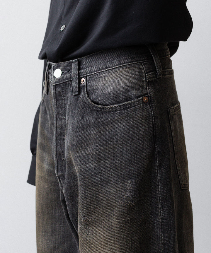 ssstein(シュタイン)のLOOSE DENIM JEANS - BLACKの公式通販サイトsession福岡セレクトショップ
