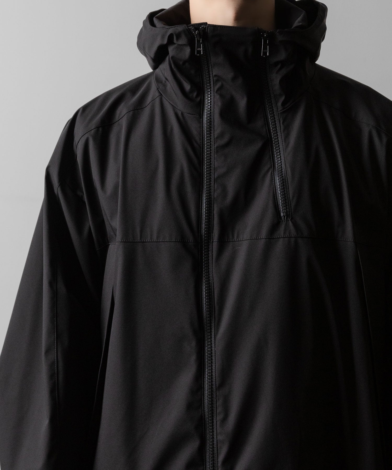 ssstein(シュタイン)のWEATHER PROTECTION HOODED JACKET - BLACKの公式通販サイトsession福岡セレクトショップ