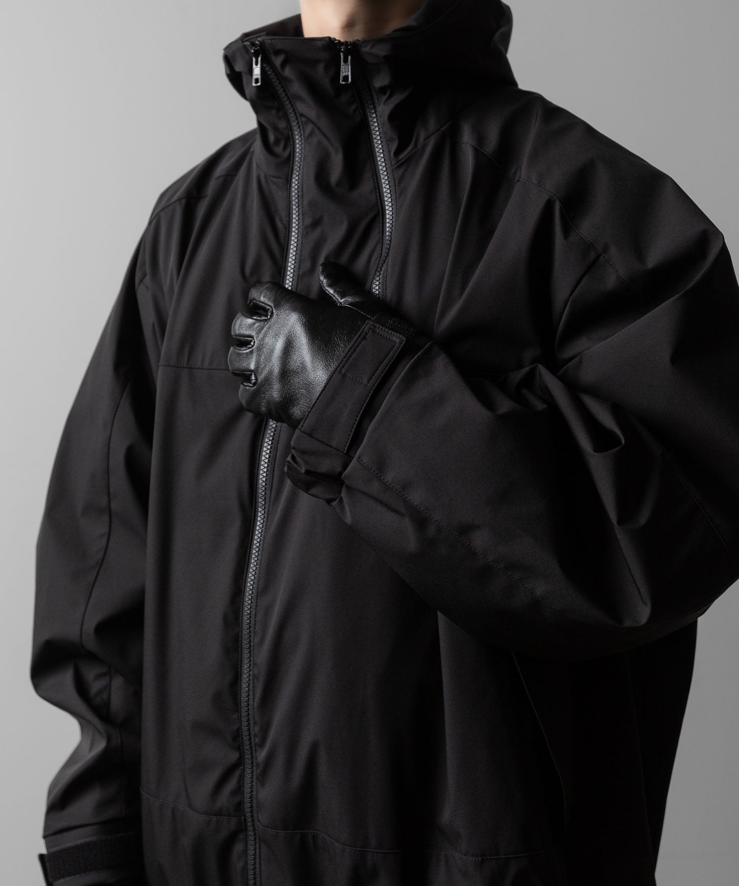 ssstein(シュタイン)のWEATHER PROTECTION HOODED JACKET - BLACKの公式通販サイトsession福岡セレクトショップ