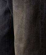 画像をギャラリービューアに読み込む, ssstein(シュタイン)のLOOSE DENIM JEANS - BLACKの公式通販サイトsession福岡セレクトショップ
