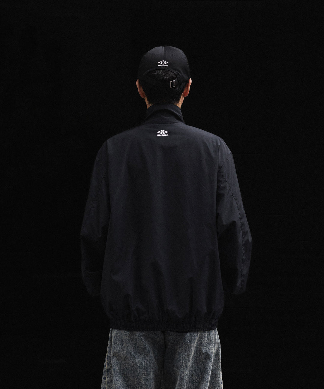 【ssstein × UMBRO】CO/NY POPLIN TRACK JACKET - BLACK