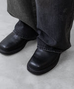 画像をギャラリービューアに読み込む, ssstein(シュタイン)のLOOSE DENIM JEANS - BLACKの公式通販サイトsession福岡セレクトショップ
