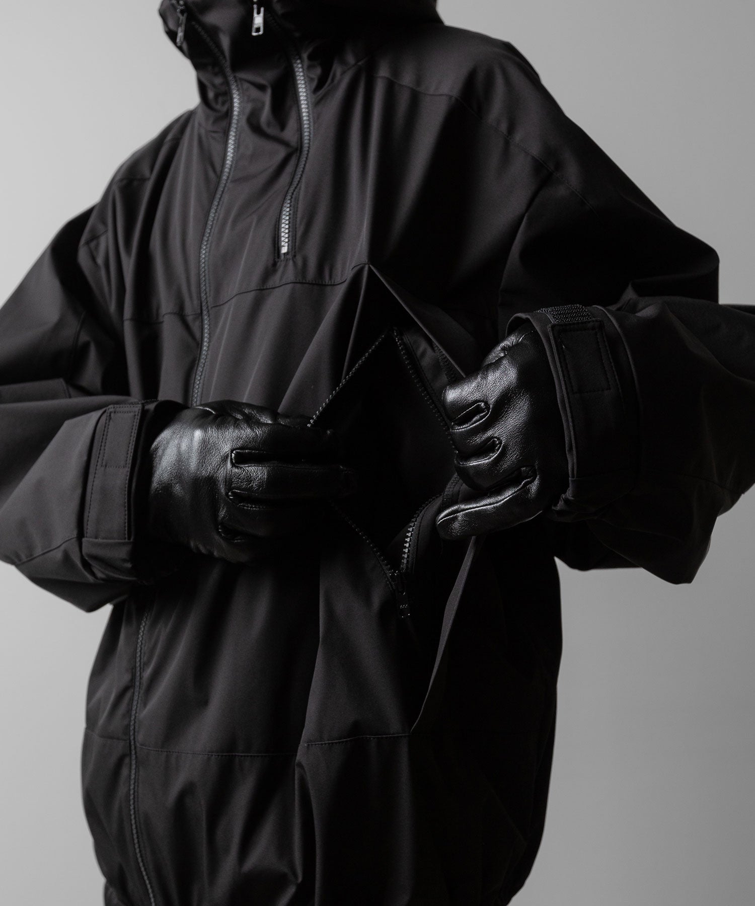 ssstein(シュタイン)のWEATHER PROTECTION HOODED JACKET - BLACKの公式通販サイトsession福岡セレクトショップ