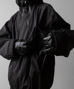 画像をギャラリービューアに読み込む, ssstein(シュタイン)のWEATHER PROTECTION HOODED JACKET - BLACKの公式通販サイトsession福岡セレクトショップ
