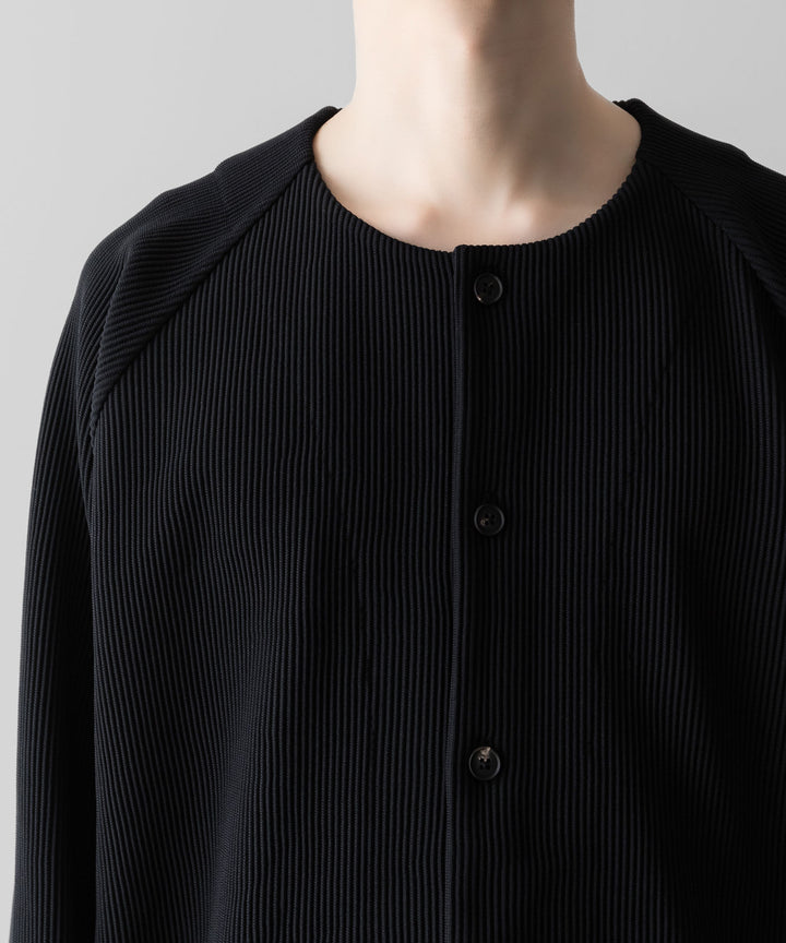ssstein(シュタイン)のGRADATION PLEATS CARDIGAN - BLACKの公式通販サイトsession福岡セレクトショップ
