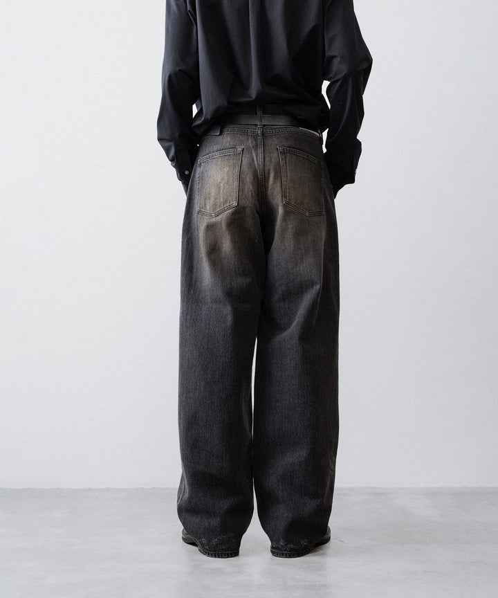 ssstein(シュタイン)のLOOSE DENIM JEANS - BLACKの公式通販サイトsession福岡セレクトショップ