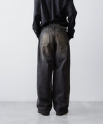 画像をギャラリービューアに読み込む, ssstein(シュタイン)のLOOSE DENIM JEANS - BLACKの公式通販サイトsession福岡セレクトショップ
