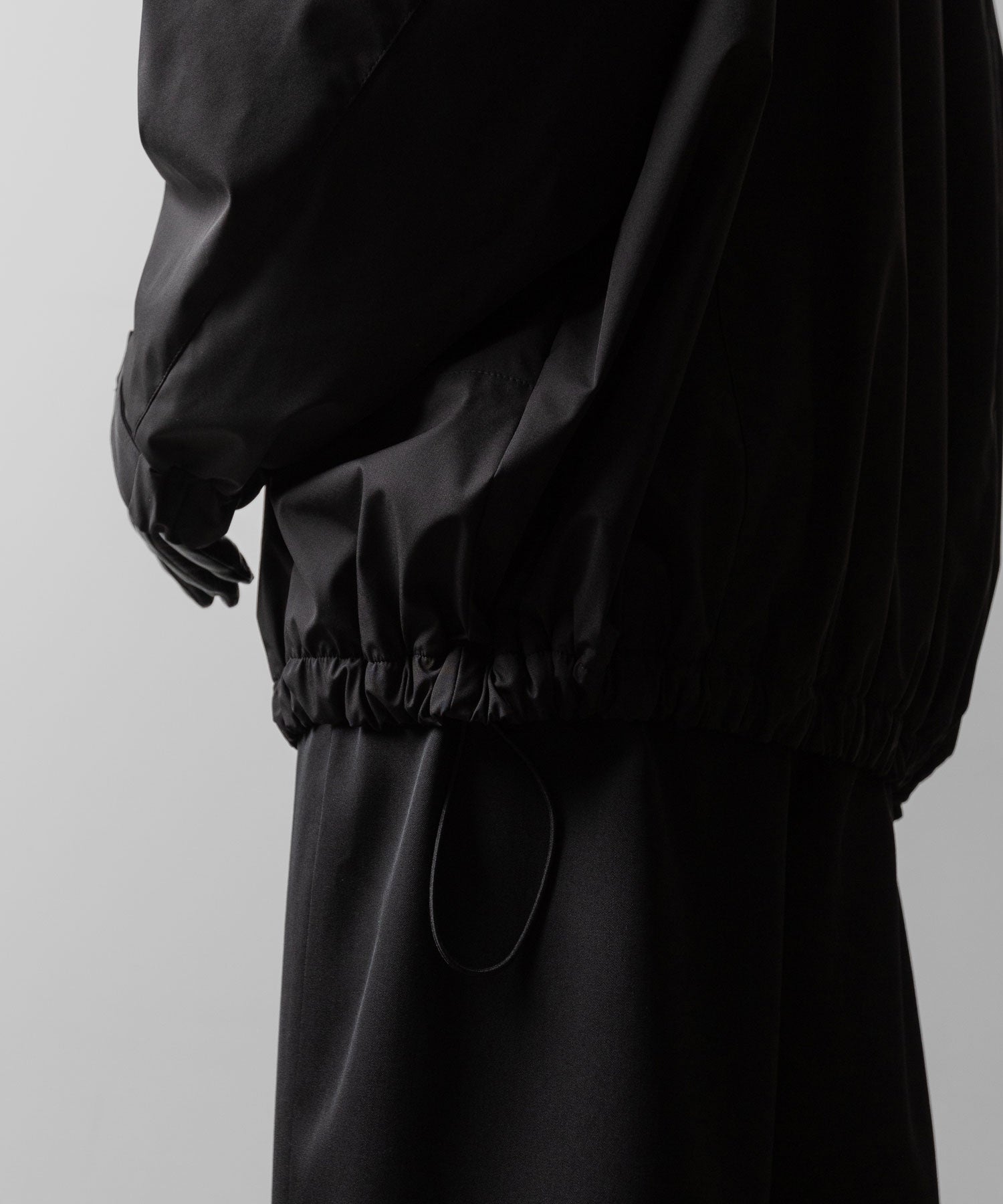 ssstein(シュタイン)のWEATHER PROTECTION HOODED JACKET - BLACKの公式通販サイトsession福岡セレクトショップ