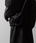 画像をギャラリービューアに読み込む, ssstein(シュタイン)のWEATHER PROTECTION HOODED JACKET - BLACKの公式通販サイトsession福岡セレクトショップ
