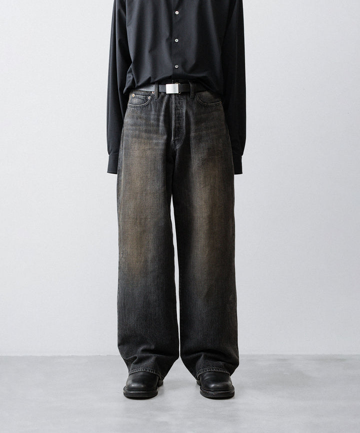 ssstein(シュタイン)のLOOSE DENIM JEANS - BLACKの公式通販サイトsession福岡セレクトショップ