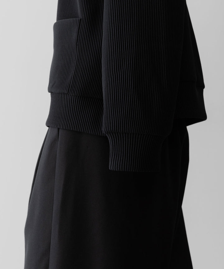 ssstein(シュタイン)のGRADATION PLEATS CARDIGAN - BLACKの公式通販サイトsession福岡セレクトショップ