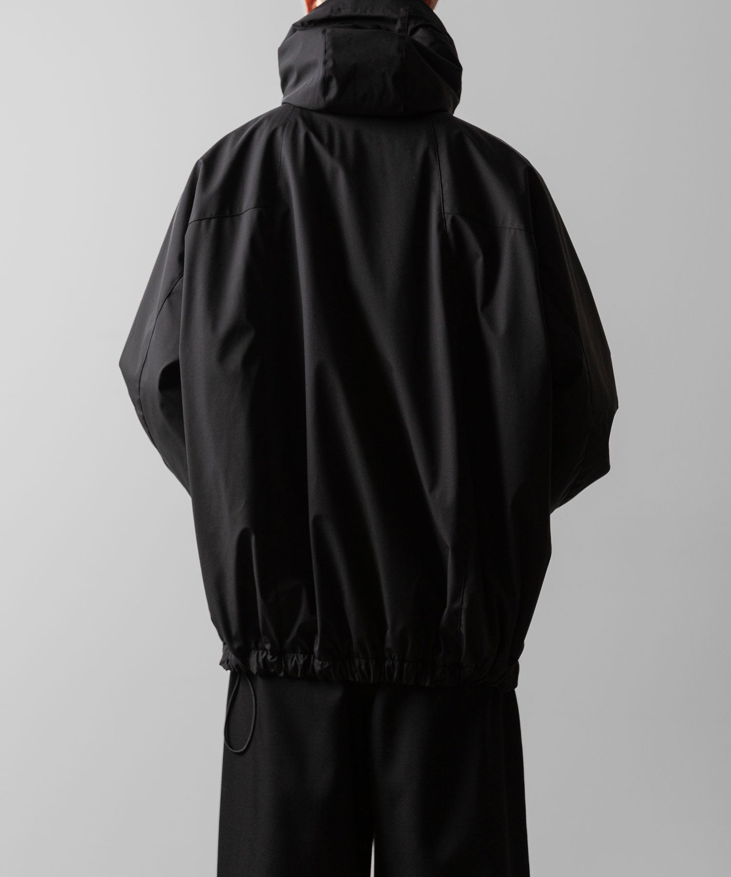 ssstein(シュタイン)のWEATHER PROTECTION HOODED JACKET - BLACKの公式通販サイトsession福岡セレクトショップ