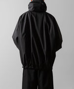 画像をギャラリービューアに読み込む, ssstein(シュタイン)のWEATHER PROTECTION HOODED JACKET - BLACKの公式通販サイトsession福岡セレクトショップ
