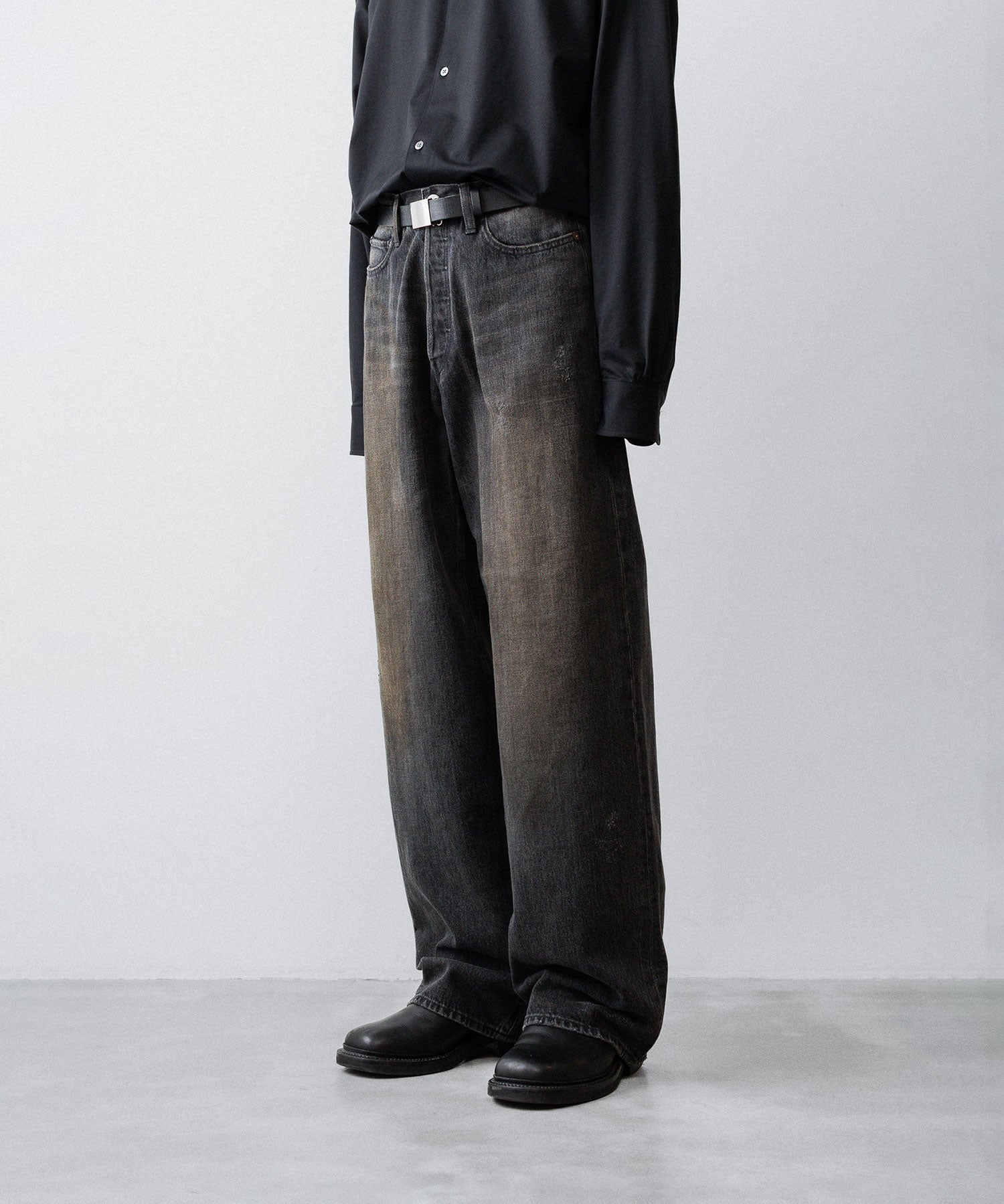美品 ssstein LOOSE DENIM JEANS サイズXS ブラック ssstein / シュタイン】LOOSE DENIM JEANS - BLACK | 公式通販サイト