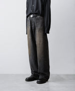 画像をギャラリービューアに読み込む, ssstein(シュタイン)のLOOSE DENIM JEANS - BLACKの公式通販サイトsession福岡セレクトショップ
