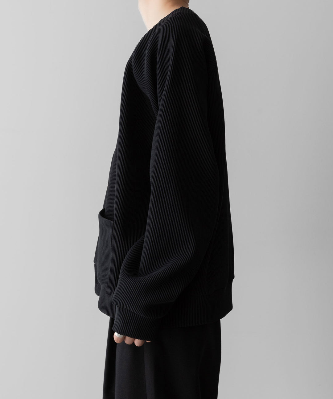 ssstein(シュタイン)のGRADATION PLEATS CARDIGAN - BLACKの公式通販サイトsession福岡セレクトショップ