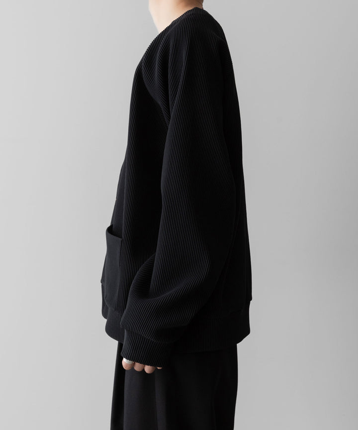 ssstein(シュタイン)のGRADATION PLEATS CARDIGAN - BLACKの公式通販サイトsession福岡セレクトショップ