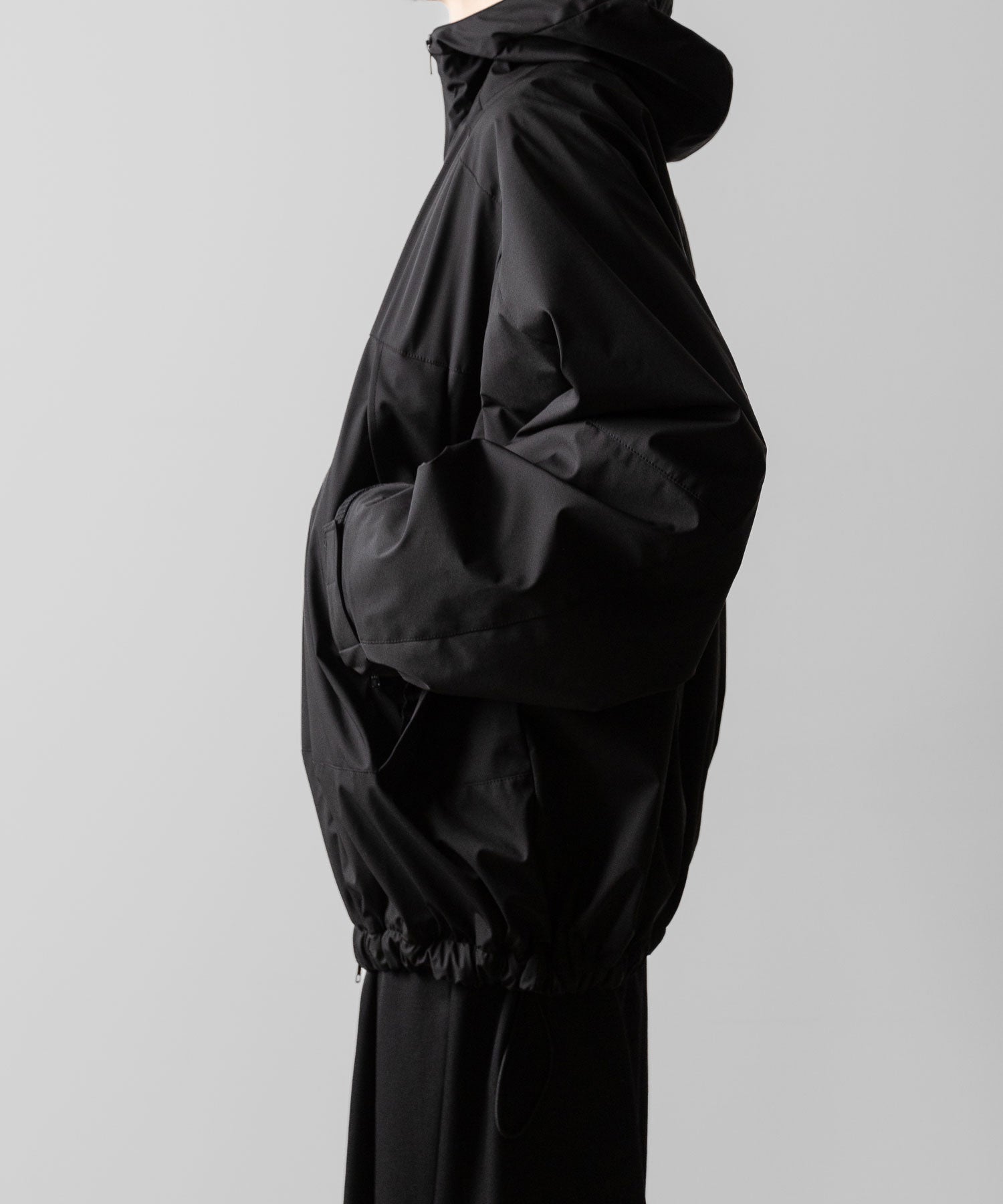 ssstein(シュタイン)のWEATHER PROTECTION HOODED JACKET - BLACKの公式通販サイトsession福岡セレクトショップ