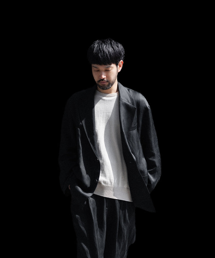 ssstein(シュタイン)のVIS/LI BRIGHT TWILL SINGLE BREASTED JACKET - DARK CHARCOALの公式通販サイトsession福岡セレクトショップ