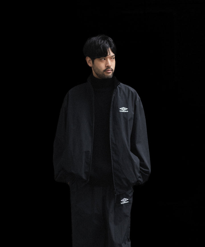 【ssstein × UMBRO】CO/NY POPLIN TRACK JACKET - BLACK