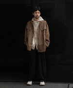 画像をギャラリービューアに読み込む, NEITHERS ネイダースのROASTER BAND COLLAR SHIRT JACKET - BROWNの公式通販サイトsession福岡セレクトショップ
