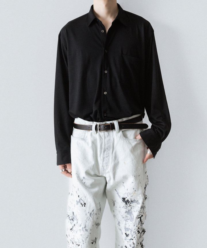 【INTÉRIM】MILK PAINT WWII 1943 HEAVY KIBATA SHUTTLE DENIM JEANS - P.B.WHITE