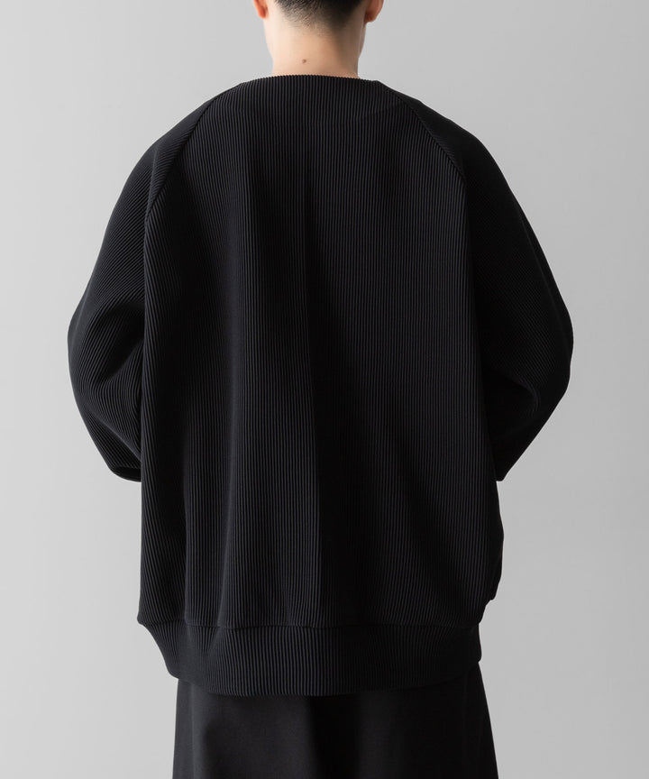 ssstein(シュタイン)のGRADATION PLEATS CARDIGAN - BLACKの公式通販サイトsession福岡セレクトショップ