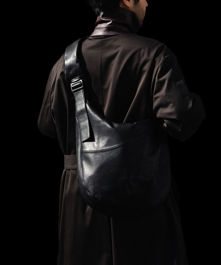 ssstein(シュタイン)のCOTTON SATIN OVERSIZED DOUBLE BREASTED COAT - DARK BROWNの公式通販サイトsession福岡セレクトショップ