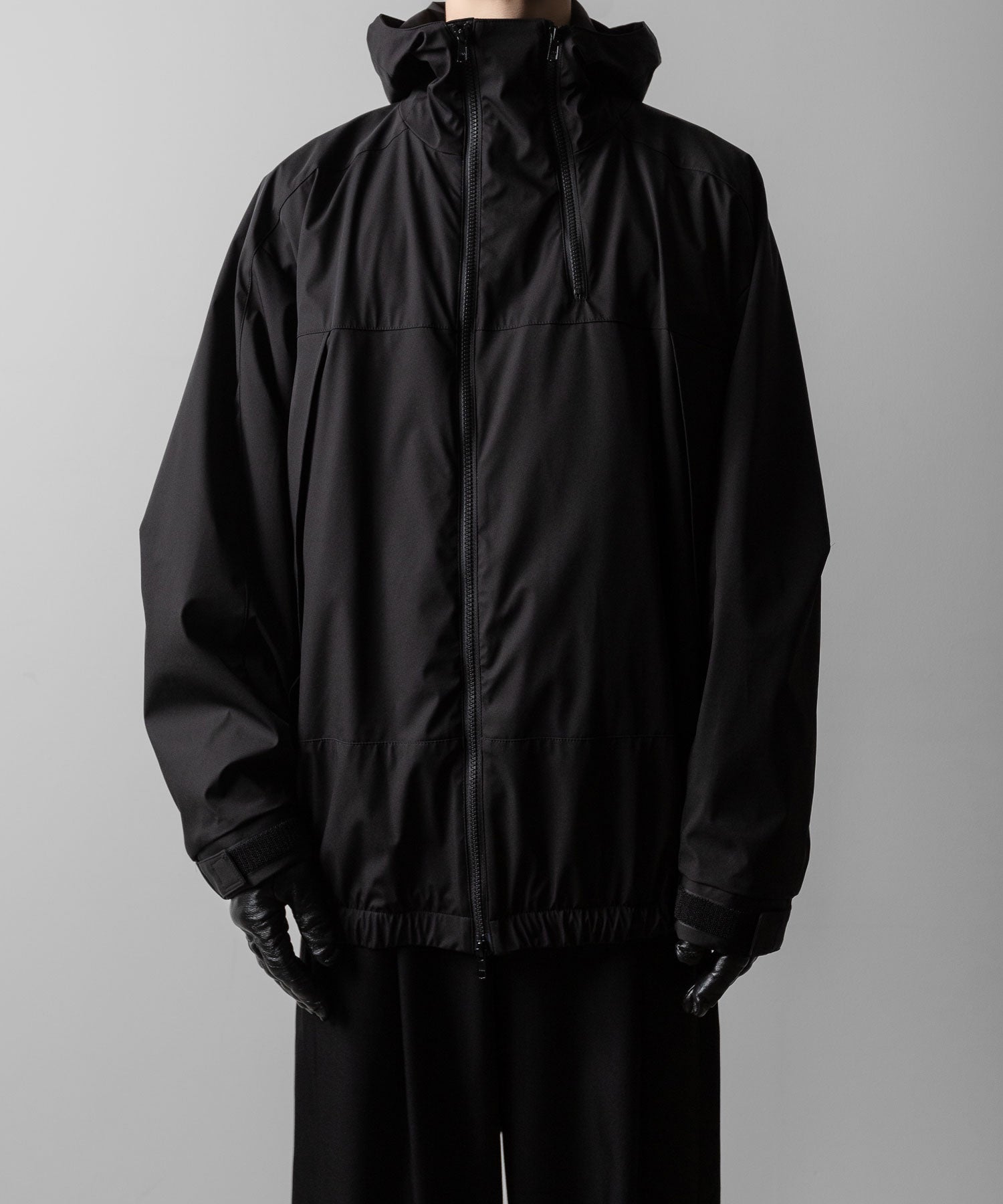 ssstein(シュタイン)のWEATHER PROTECTION HOODED JACKET - BLACKの公式通販サイトsession福岡セレクトショップ