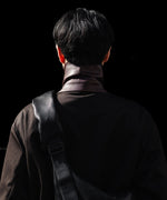 画像をギャラリービューアに読み込む, ssstein(シュタイン)のCOTTON SATIN OVERSIZED DOUBLE BREASTED COAT - DARK BROWNの公式通販サイトsession福岡セレクトショップ
