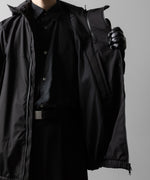 画像をギャラリービューアに読み込む, ssstein(シュタイン)のWEATHER PROTECTION HOODED JACKET - BLACKの公式通販サイトsession福岡セレクトショップ
