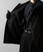 画像をギャラリービューアに読み込む, ssstein(シュタイン)のWEATHER PROTECTION HOODED JACKET - BLACKの公式通販サイトsession福岡セレクトショップ
