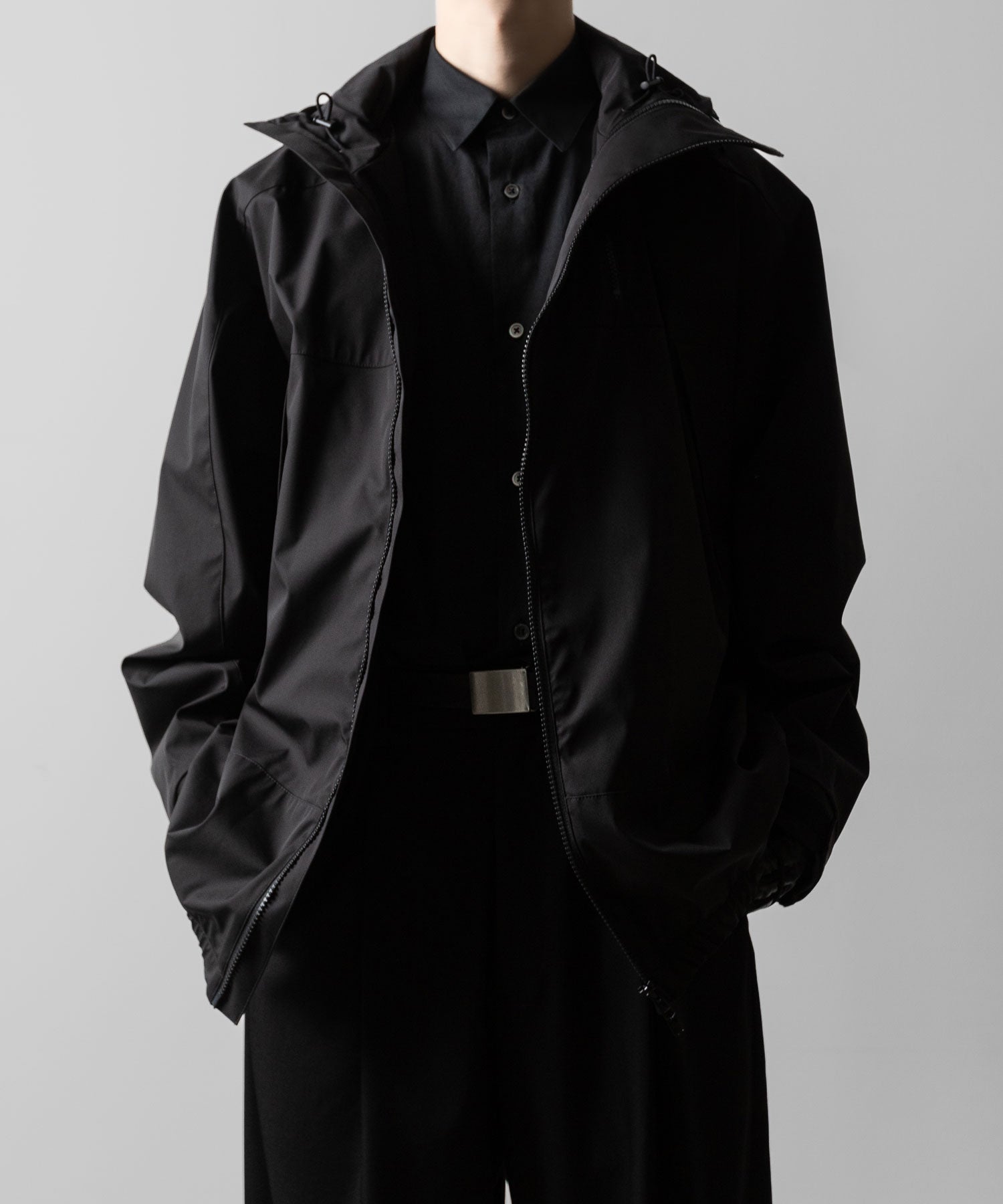 ssstein(シュタイン)のWEATHER PROTECTION HOODED JACKET - BLACKの公式通販サイトsession福岡セレクトショップ