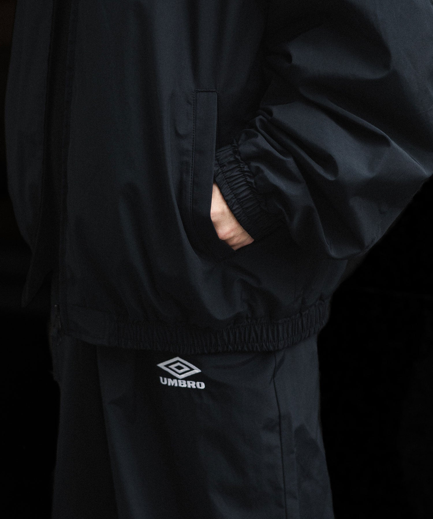 ssstein × UMBRO】CO/NY POPLIN TRACK JACKET - BLACK | 公式通販