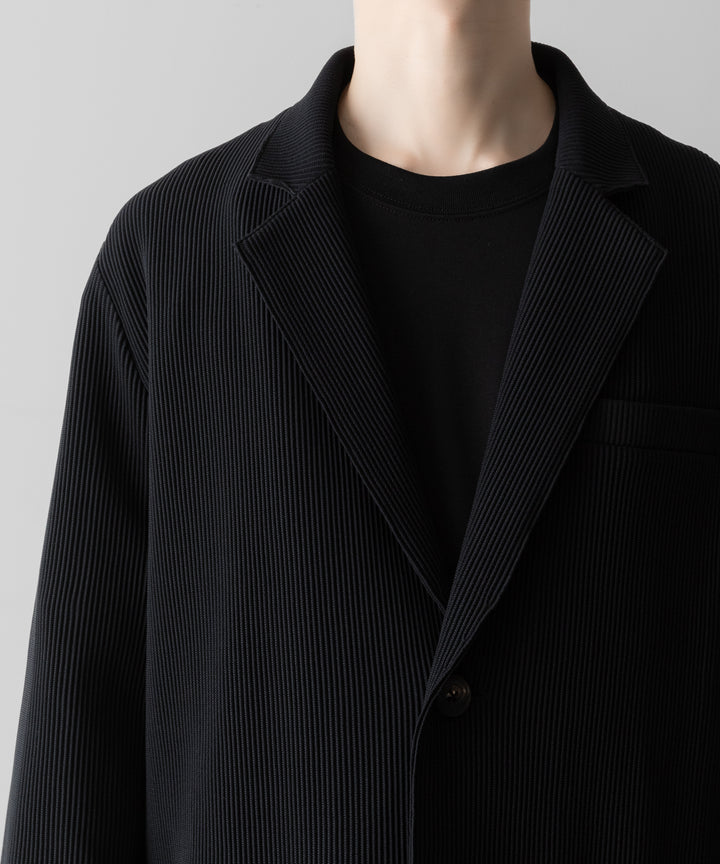 ssstein(シュタイン)のGRADATION PLEATS SINGLE BREASTED JACKET - BLACKの公式通販サイトsession福岡セレクトショップ