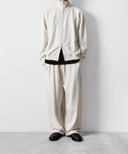 KANEMASA PHIL.】28G CUPRO ZIP SWEAT - WHITE | 公式通販サイト 