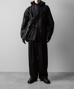 ssstein(シュタイン)のWEATHER PROTECTION HOODED JACKET - BLACKの公式通販サイトsession福岡セレクトショップ