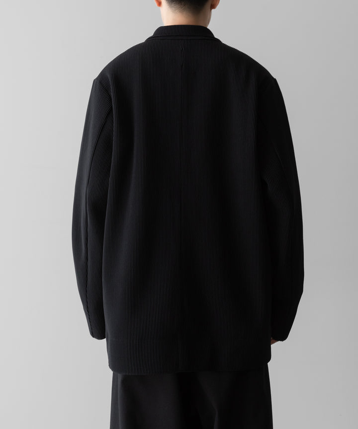 ssstein(シュタイン)のGRADATION PLEATS SINGLE BREASTED JACKET - BLACKの公式通販サイトsession福岡セレクトショップ